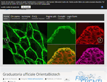 Tablet Screenshot of biotecnologi.it